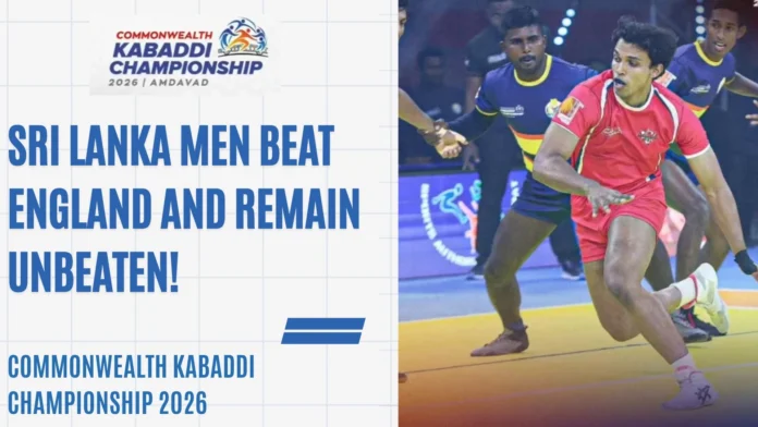 Commonwealth Kabaddi Championship 2026_ Sri Lanka Men Beat England and Remain Unbeaten!