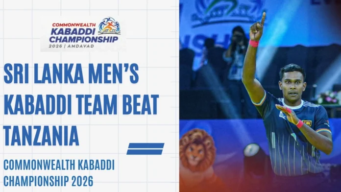 Sri Lanka Men’s Kabaddi Team Beat Tanzania at the Commonwealth Kabaddi Championship!