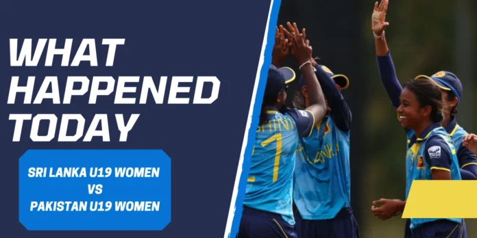 Sri Lanka’s Young Women Claim a Fourth Straight Win!